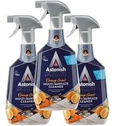 Astonish Specialist Multi Surface Cleaner 3 Pack - Orange Grove Scented Heavy Duty Kitchen Cleane...