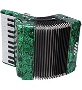 Accordion 22 Keys 8 Bass, Professional Musical Instruments for Adults Kids Children Beginners Gif...