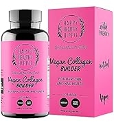 Vegan Collagen Builder – For Youthful Glow | Collagen Supplements for Women | Keratin & Elastin B...