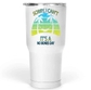 30 Oz White Large Tumbler