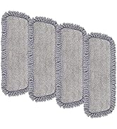 MEXERRIS Microfiber Spray Mop Pads Replacement Head for Wet Dry Dust Mop, Reusable Washable Mop H...