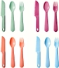 12 pcs kids cutlery set