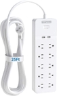 10 AC Outlets White