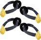 Yellow Shackle Black Ring