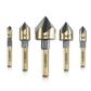 5 Piece Countersink Drill Bit Set