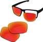 Polarized Fire Red Mirror