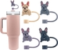 4 PCS 10MM Dog Straw Covers