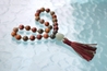 Red Picasso Quarter Mala