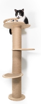 Wall-Mounted 3 Level Cat Activity tree