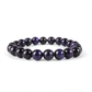 PURPLE STAR TIGER EYE