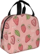 Strawberry Lunch Bag