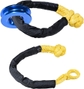 Yellow Shackle Blue Ring