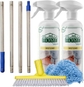 2 Cleaners + Long Handle Brush