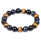 10MM Blue Yellow Tigers Eye Obsidian