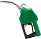 3/4" NPT Green Fuel Nozzle With Hook