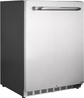 24 inch Black Beverage Refrigerator