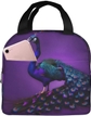 Purple Peacock Pattern