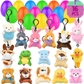 16pcs Easter Eggs With Plush Animals