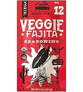 Riega Organic Fajita Seasoning, Veggie Fajita, 9 Ounce (Pack of 8)