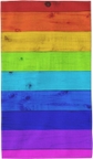 Rainbow Vintage Wood2