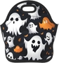 Cute White Ghost Halloween Pattern