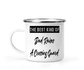 12 Oz White Camping Mug