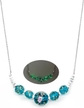 Necklace-Teal