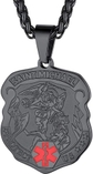 04. Saint Michael Shield-Black-Custom