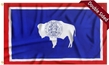 Wyoming Flag 3-Ply Double Sided 3x5 FT