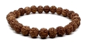 5 Mukhi Face 8mm Beads AAA+