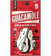 Riega Organic Guacamole Mix Seasoning, 7 Ounce (Pack of 8)