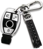 Key Case + Sheepskin Metal Key Chain(silver)