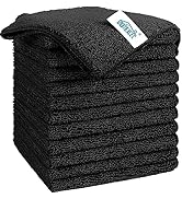 HOMEXCEL Microfiber Cleaning Cloth, 12 Pack Premium Microfiber Towels for Cars, Lint Free, Scratc...