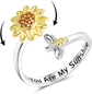 Sunflower bee ring