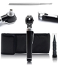 Black Otoscope W/Ear Wax Remover Curette