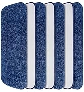 Spray Mops Replacement Heads - MEXERRIS Microfiber Mop Pads for Floor Cleaning Reusable Mop Pads ...