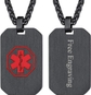 03. Steel Tag-Black-Customizable