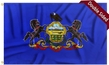 Pennsylvania Flag 3-Ply Double Sided 3x5 FT