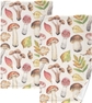 Watercolor Mushrooms