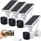 4 pack solar camera