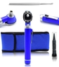 Blue Otoscope W/Ear Wax Remover Curette