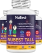 Pack of 3 - 180 Count - NuBest Tall Kids 60 Chewable Tablets