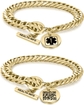 7.08'' Cuban chain -Gold