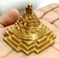 2" Pure Brass 1 tone 3D