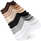 6pairs(1black1white1grey1brown1skin1khaki)