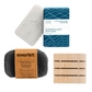 Superfoliant Bar Soap - Cedarwood Tray - Charcoal Sponge