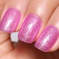 Sheer Glitter Purple