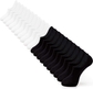 Color B - 10 Pairs - 5 Pairs White+5 Pairs Black