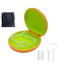 Orange Shell Grass Green Silicone