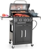 4-Burner Grill,Black